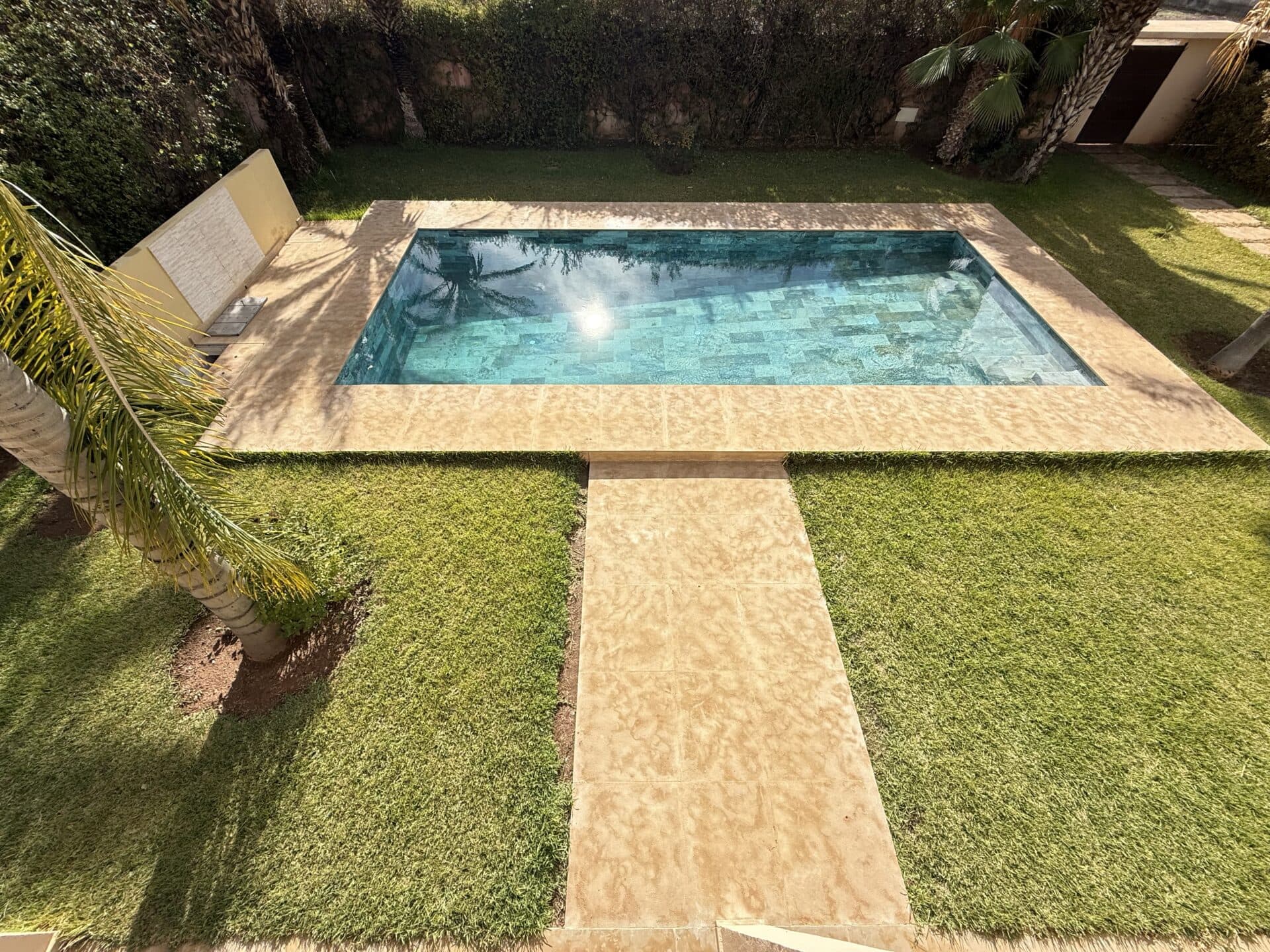 Villa renovee, sans vis-a-vis a vendre a Amelkis, Marrakech