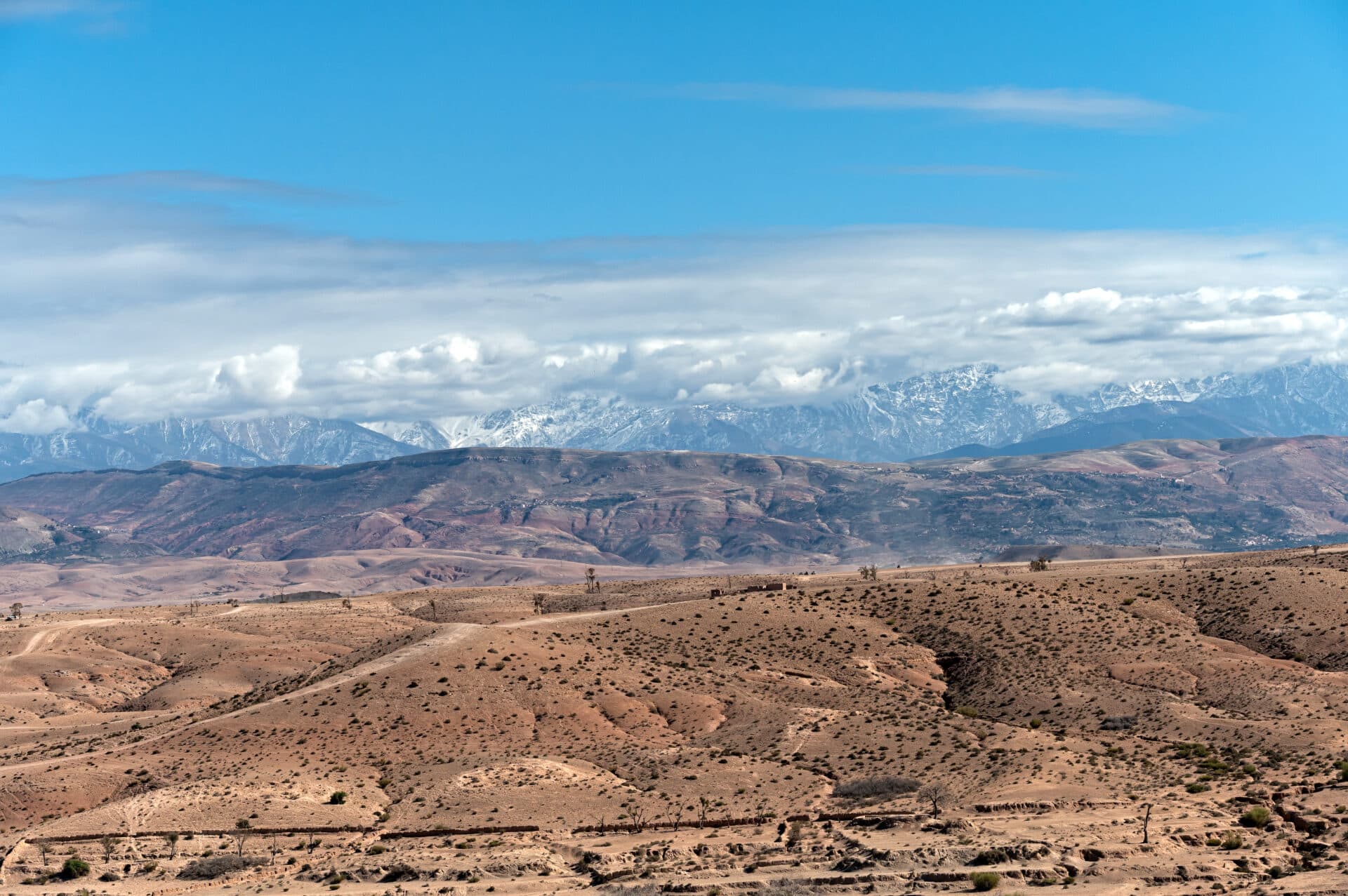 Terrain a vendre a Route de l'Ourika, Marrakech , Avec vue Atlas