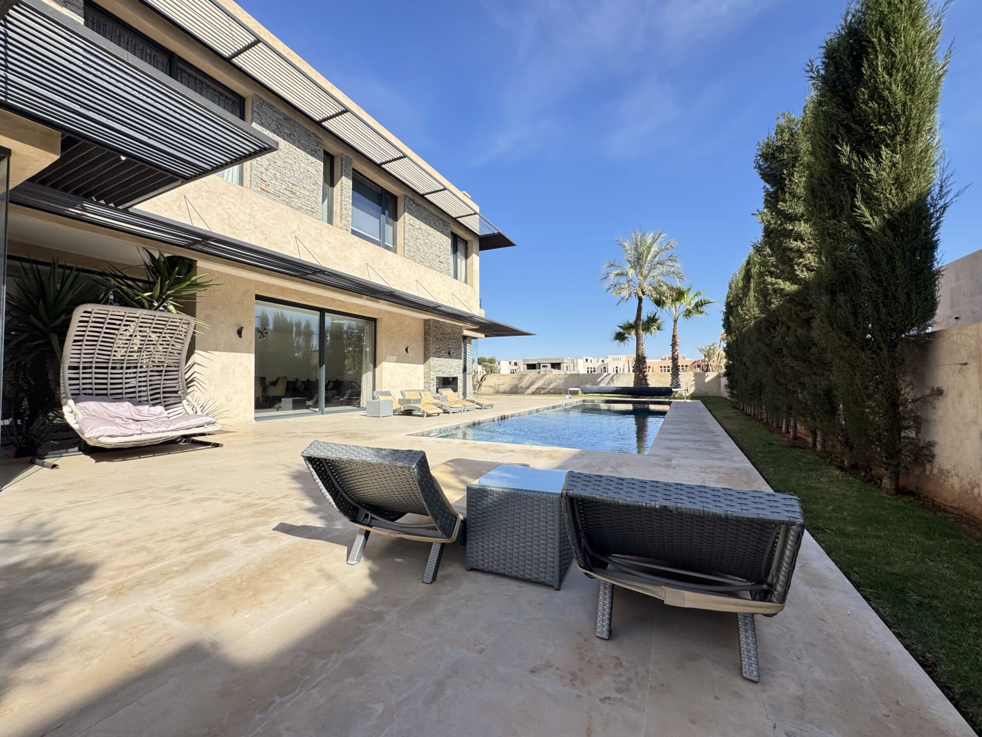 villa 4 chambres à Amelkis, Marrakech
